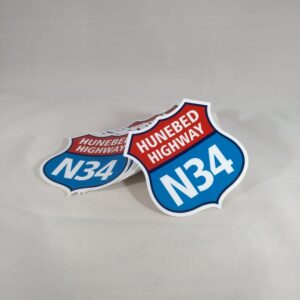 Hunebed highway stickers