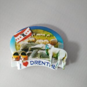 Magneet I ♡ Drenthe